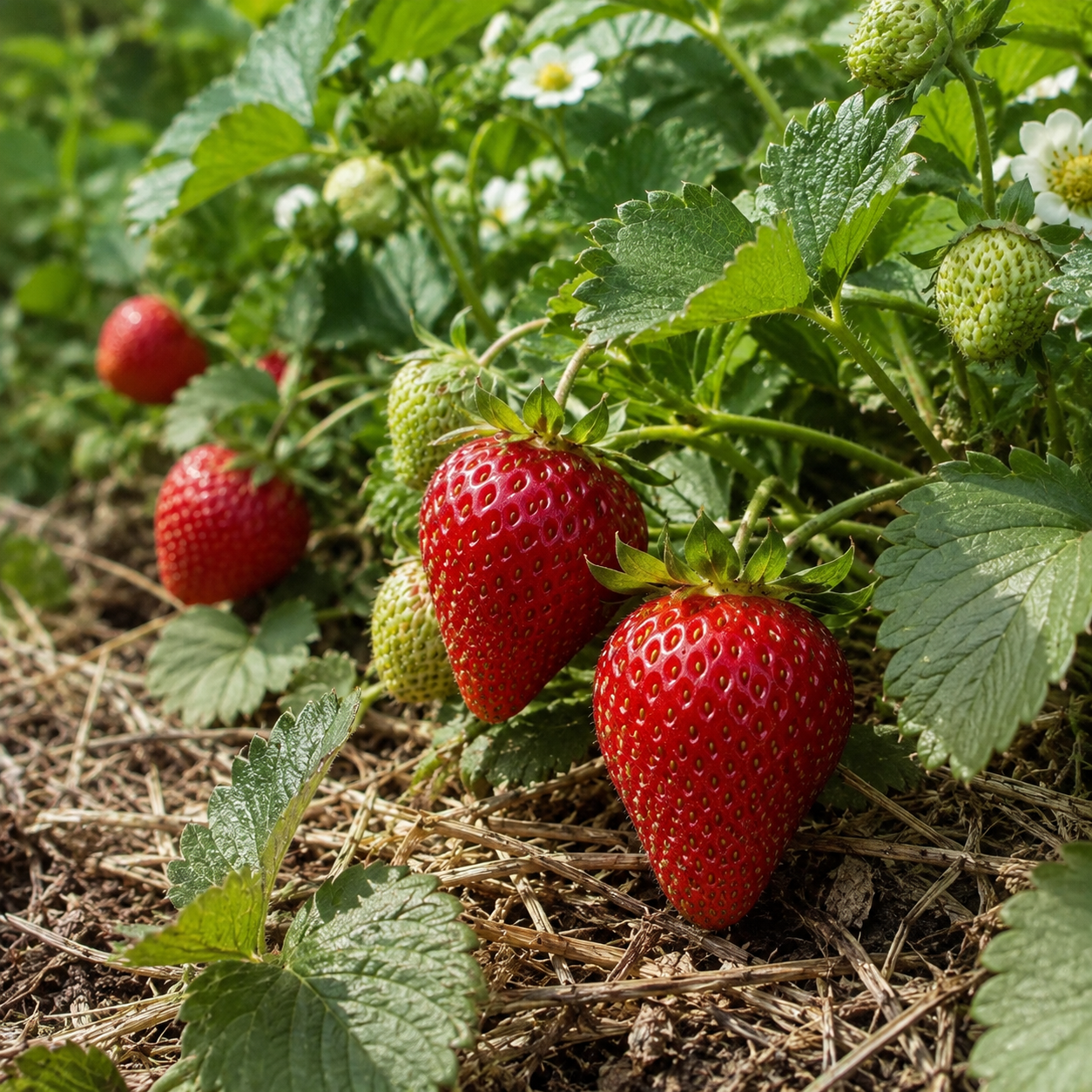 Fragaria × ananassa 'Roseberry'