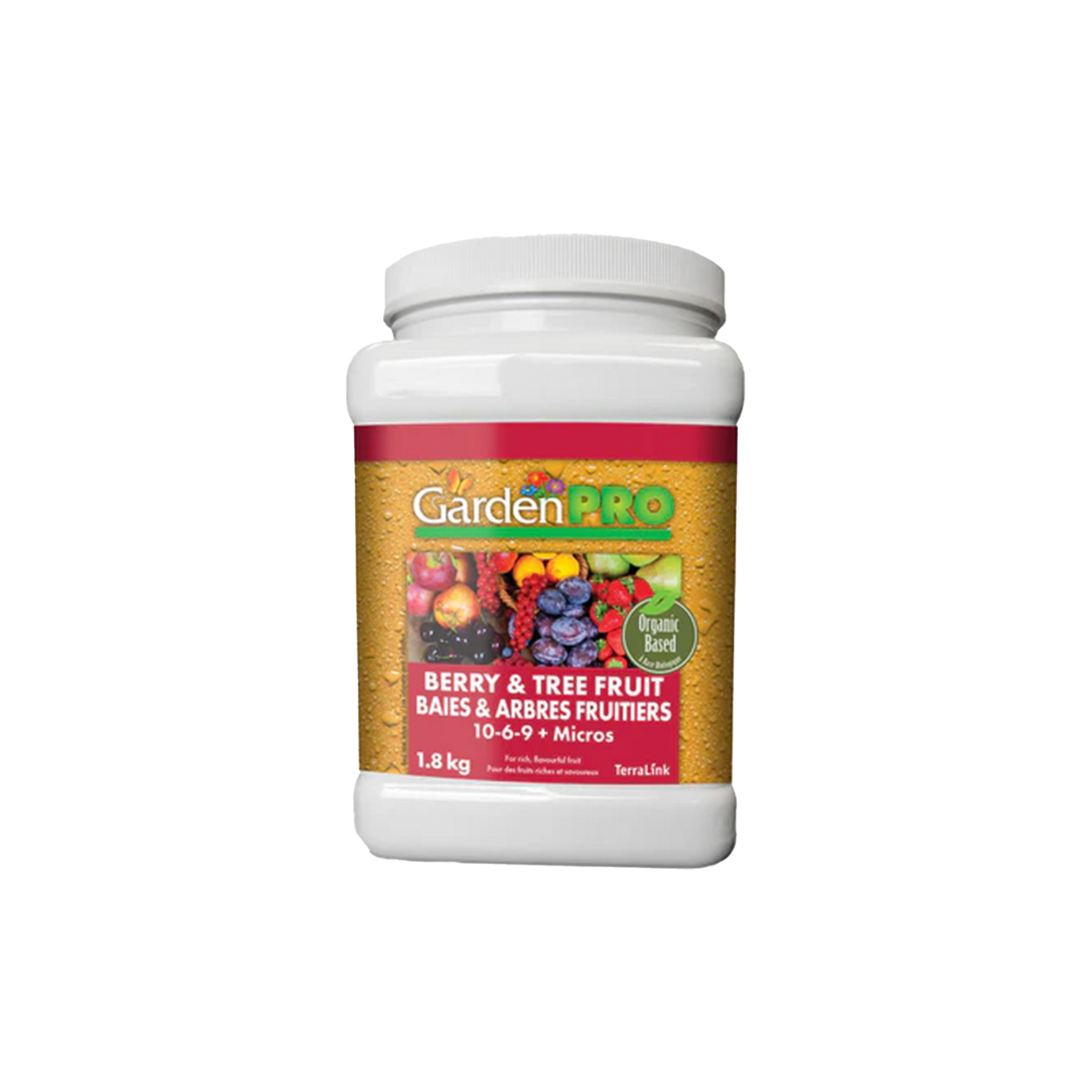 Garden Pro Engrais Baies et arbres fruitier 10-6-9 + Micros