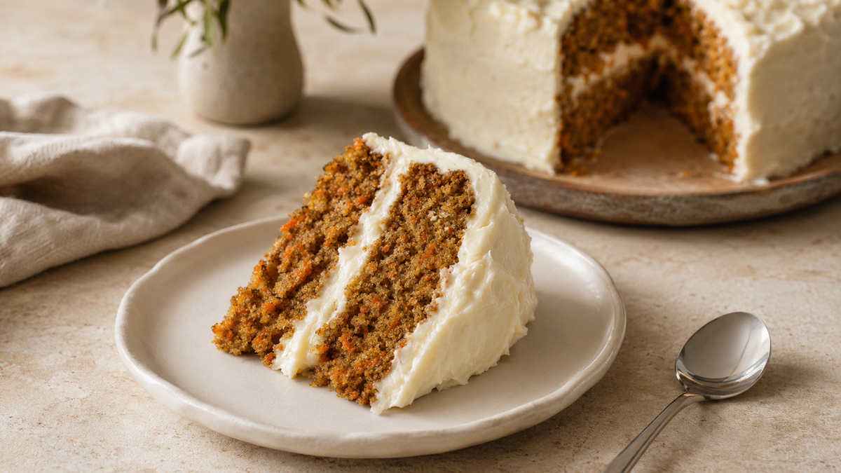 Moist Carrot Cake Without Nuts
