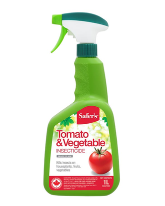 Insecticide pour légumes et tomates Safer's — photo sur fond blanc