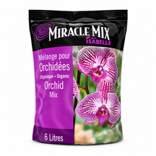 Terreau pour orchidées Miracle Mix – 6 L sur fond blanc pur