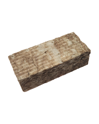 SIDEAU Bloc Mousse en Laine de Roche 100% Naturel — photo sur fond blanc
