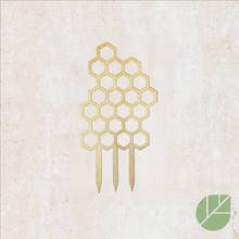 Tuteur en bois Honeycomb 8'' x 4''