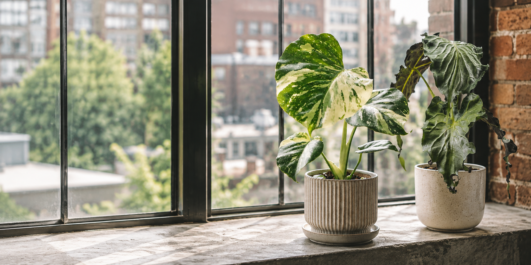 Monstera Thai Constellation et Alocasia Venom à 50 % de rabais