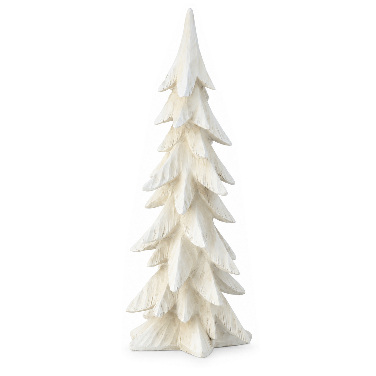 Sapin décoratif de Noël Winter Retreat – Blanc – 18 po