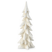 Sapin décoratif de Noël Winter Retreat – Blanc – 18 po