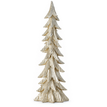 Sapin décoratif de Noël royal – Champagne – 24 po