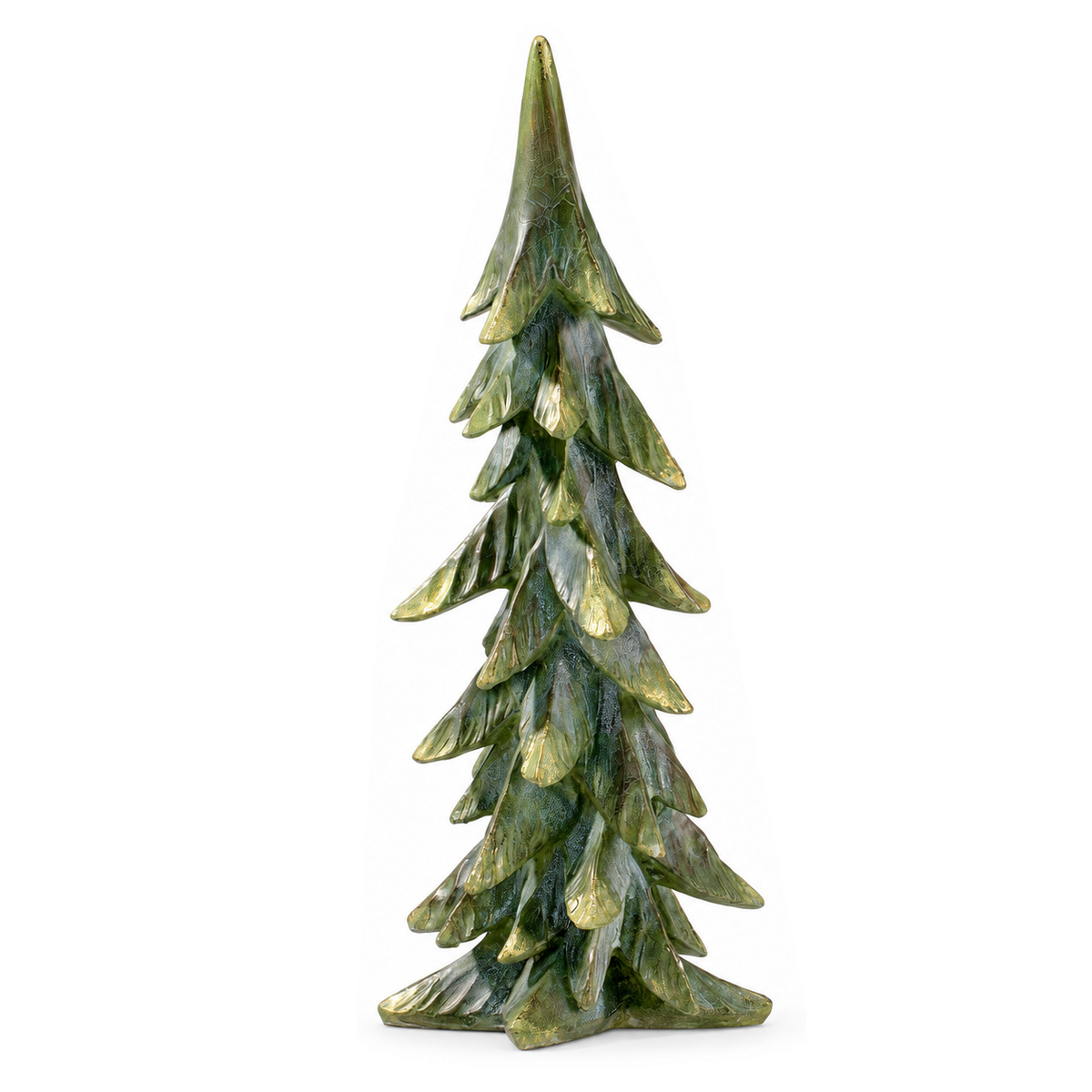 Sapin décoratif de Noël antique – 17 po