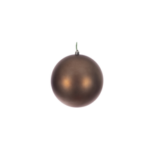 Boule de Noël moka — fini mat — sans joint