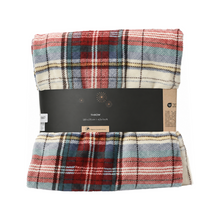 Plaid de Noël tartan – Tartan clair