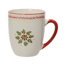 Tasse de Noël au houx – Blanc