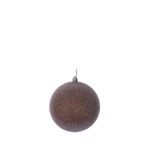 Boule de Noël givrée — moka