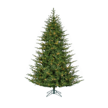 Sapin de Noël artificiel London – DEL claires et multicolores