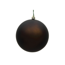 Boule de Noël chocolat — fini mat