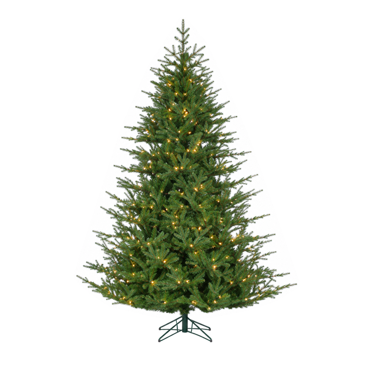Sapin de Noël artificiel London – DEL claires et multicolores