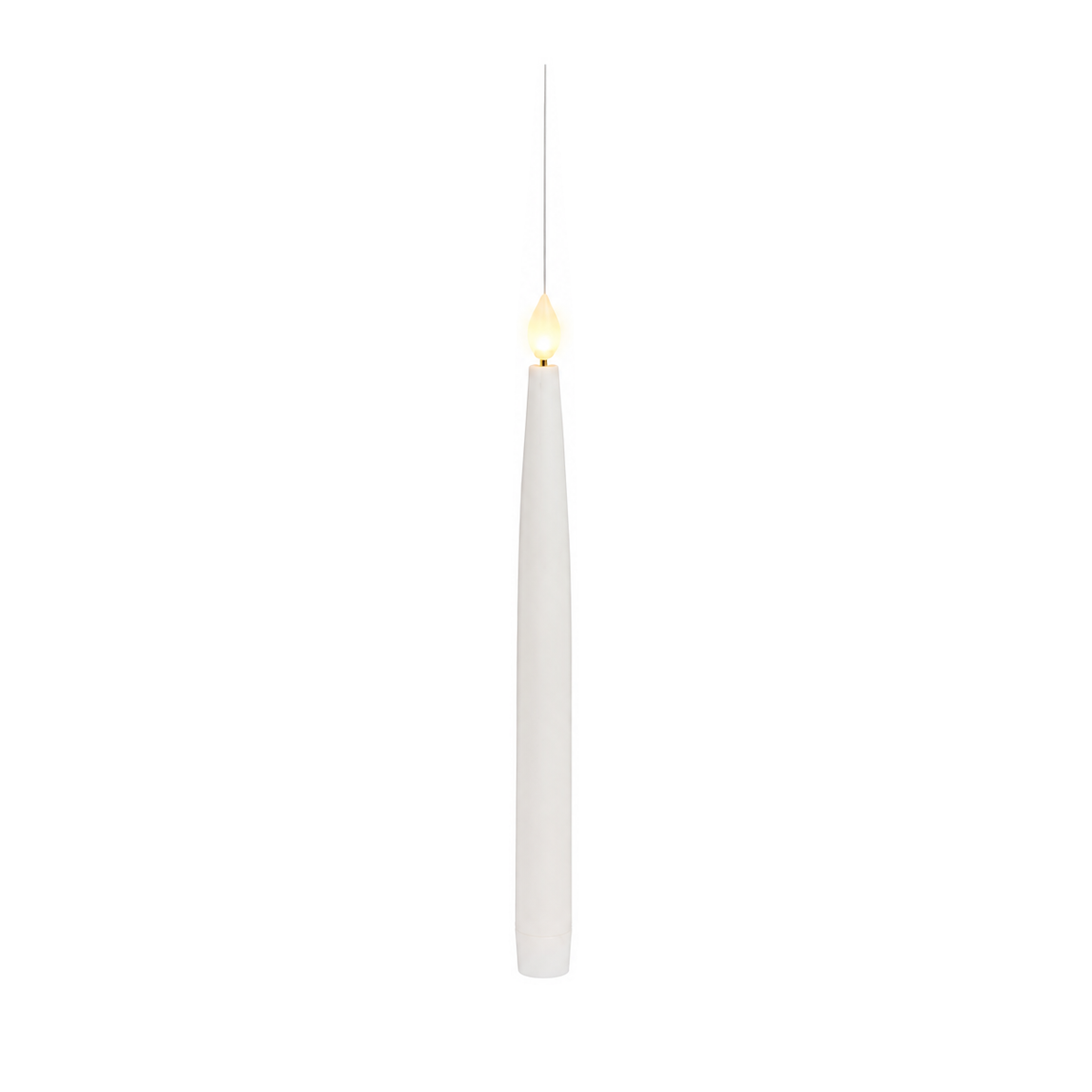 Ensemble de 5 bougies LED pour sapin – Blanc