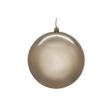 Boule de Noël or rose — fini brillant — sans joint