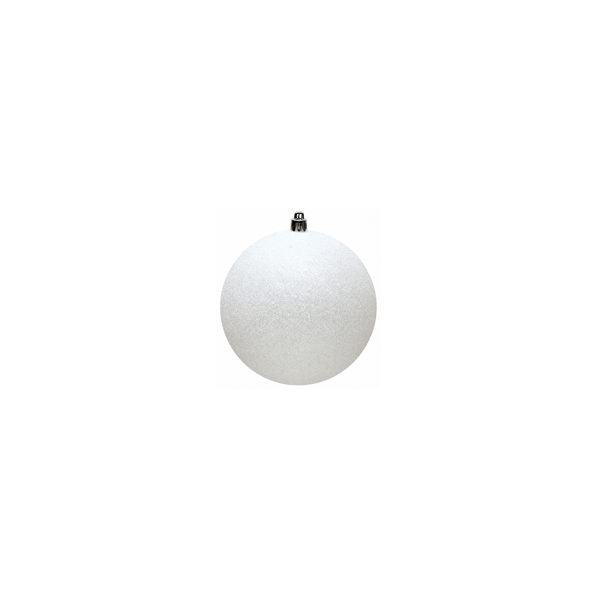Boules de Noël à quatre finis — blanc