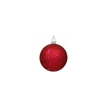 Boules de Noël à quatre finis — lie-de-vin — Vue 4