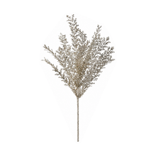 Tige d’armoise décorative pailletée – Noël