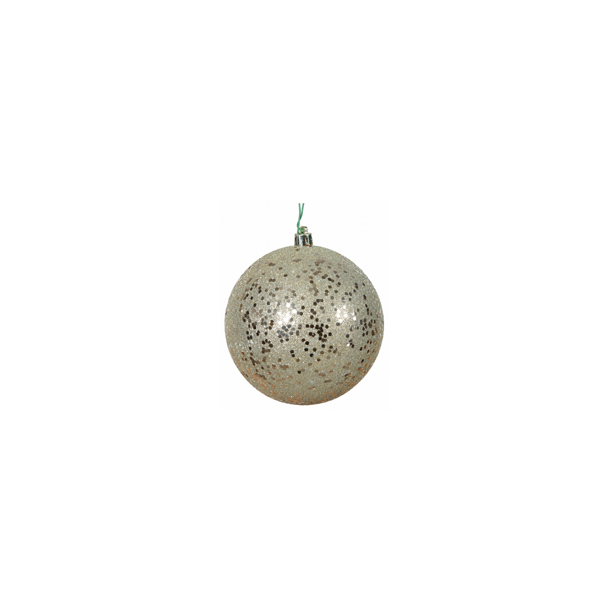 Boules de Noël à quatre finis — champagne