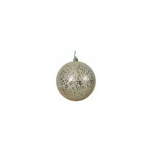 Boules de Noël à quatre finis — champagne