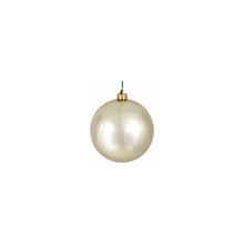 Boules de Noël à quatre finis — champagne — Vue 3