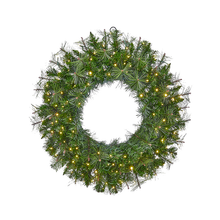 Couronne de Noël lumineuse Belgium verte — photo représentative du modèle fournisseur