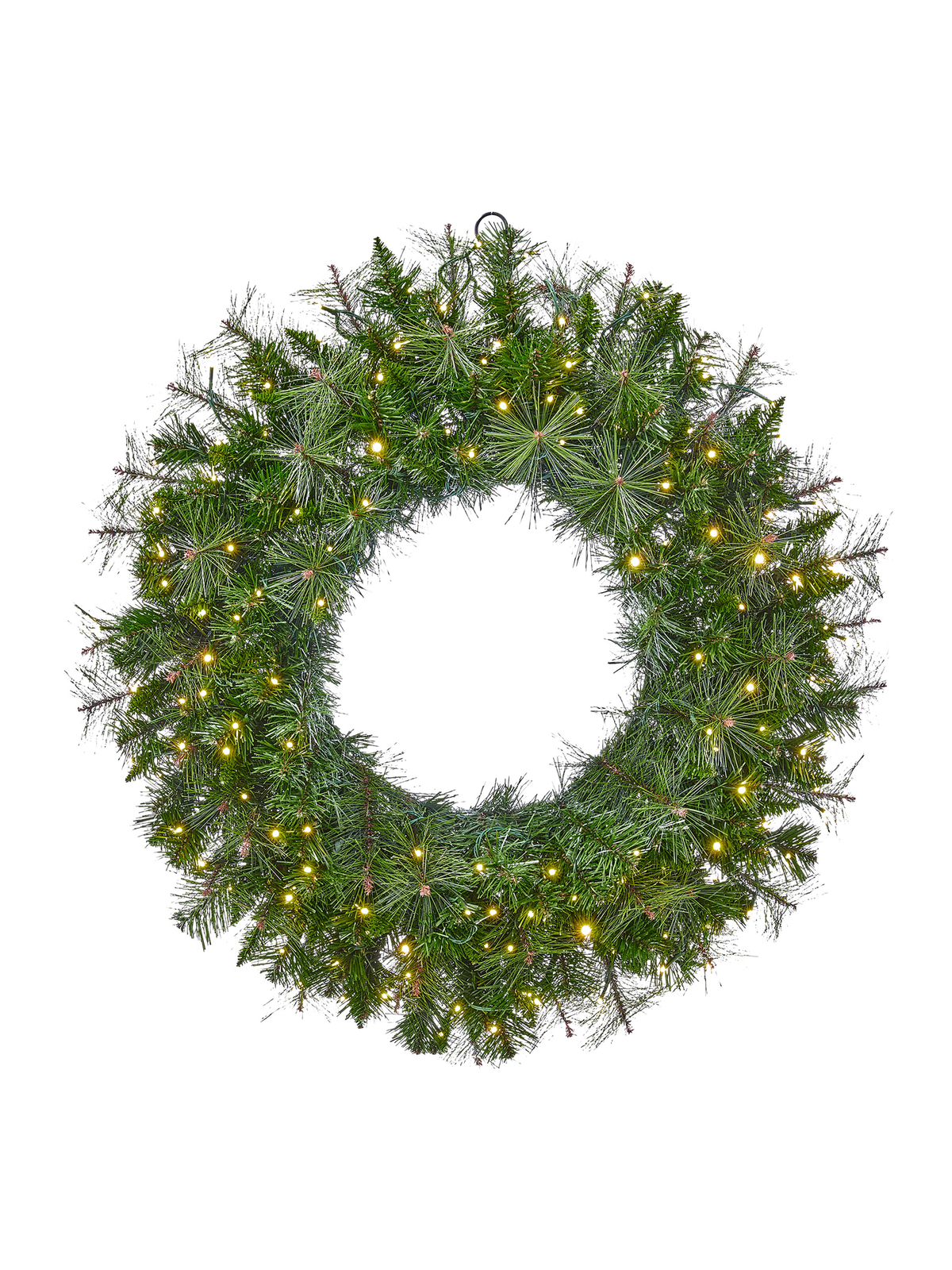 Couronne de Noël lumineuse Belgium verte — photo représentative du modèle fournisseur