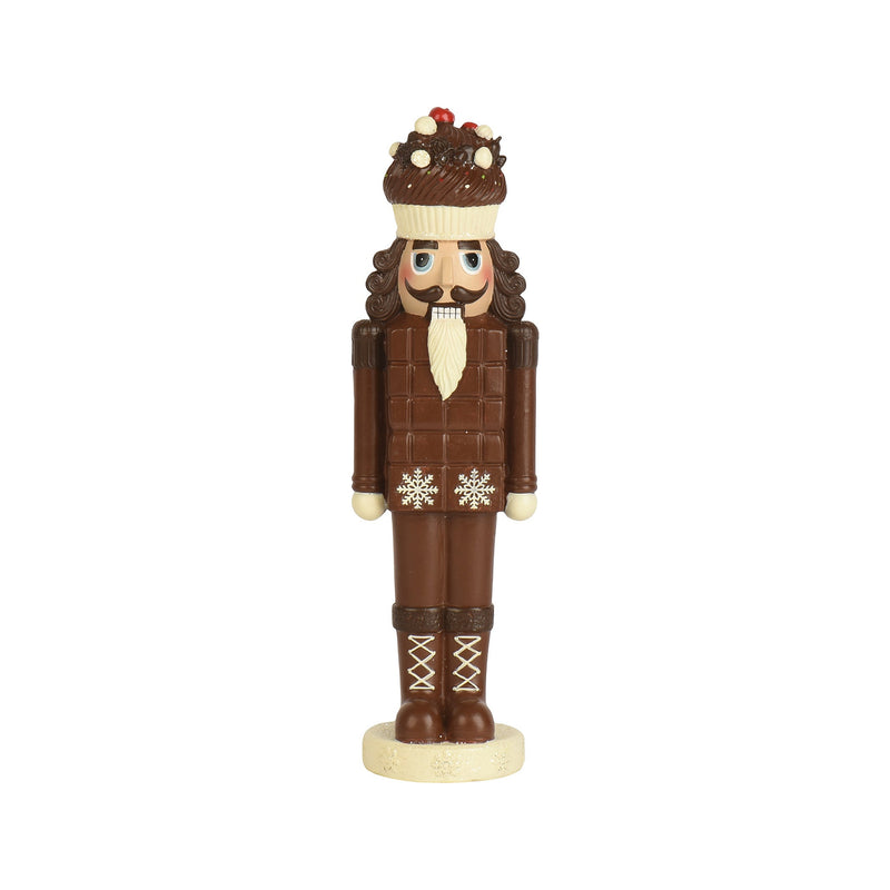 Casse-noisette de Noël brun à coiffe gourmande, vue représentative du modèle