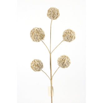 Tige de boules de neige – Taupe