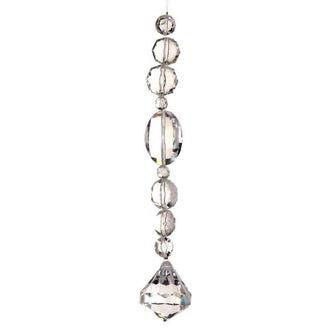 Ornement de Noël en cristal orné de bijoux