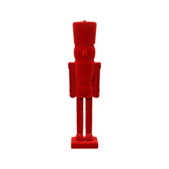 Casse-noisette de Noël floqué – Rouge vif