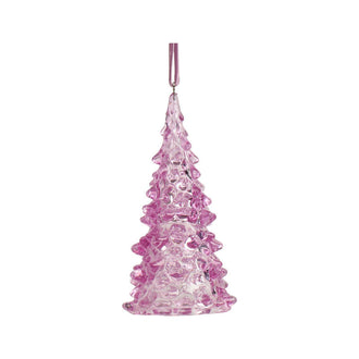 Ornement sapin de Noël – Violet · Modèle 3