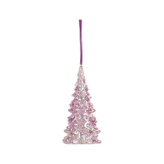 Ornement sapin de Noël – Violet · Modèle 2