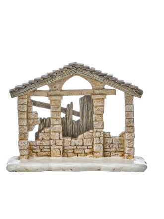 Crèche de Noël – Brun naturel antique