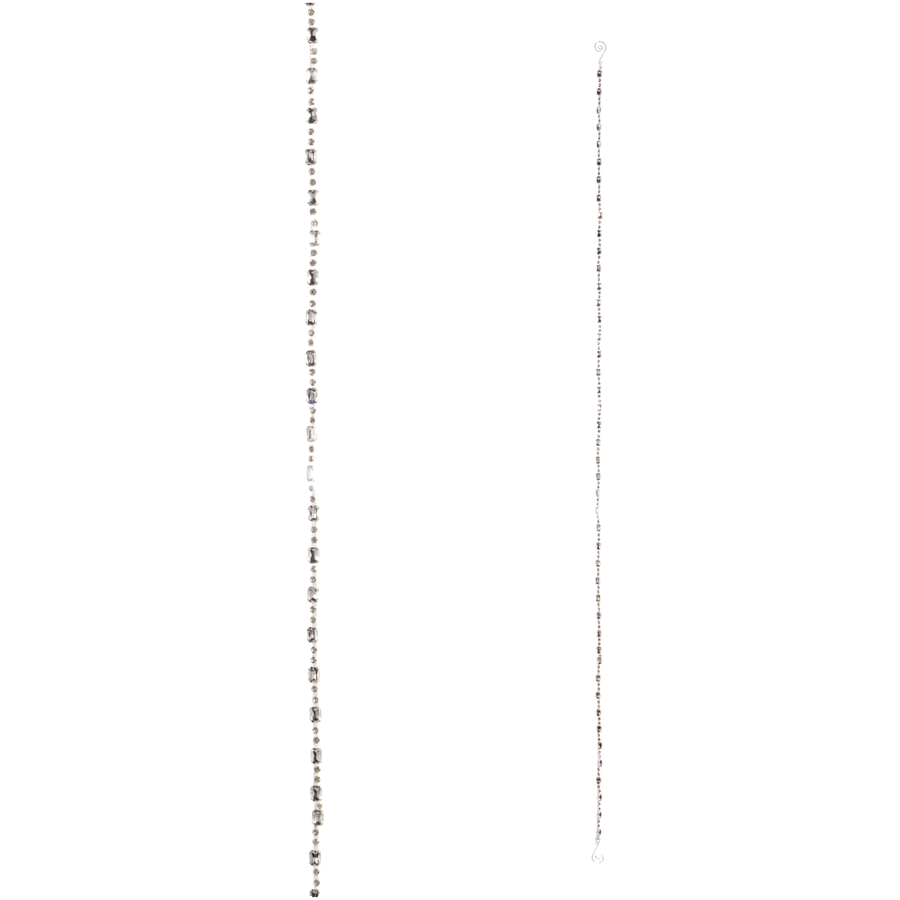 Guirlande de Noël à bijoux – Argent