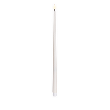 Ensemble de 2 cierges à DEL, effet de flamme — Blanc