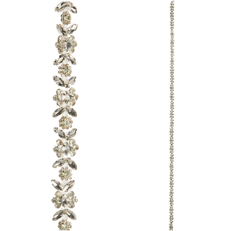 Guirlande transparente à effet bijoux – 6 pi