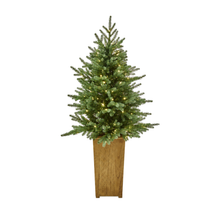 Sapin de Noël artificiel Rustic Manor en pot – Vert — vue du modèle