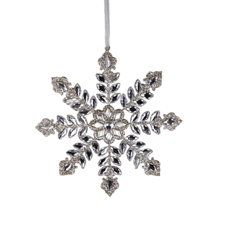Ornement flocon bijou