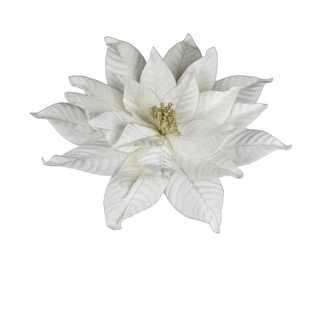 Tige géante de poinsettia en velours