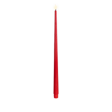 Ensemble de 2 cierges à DEL, effet de flamme — Rouge