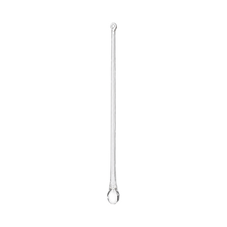 Ornement de Noël goutte en verre perlé, 22,86 cm