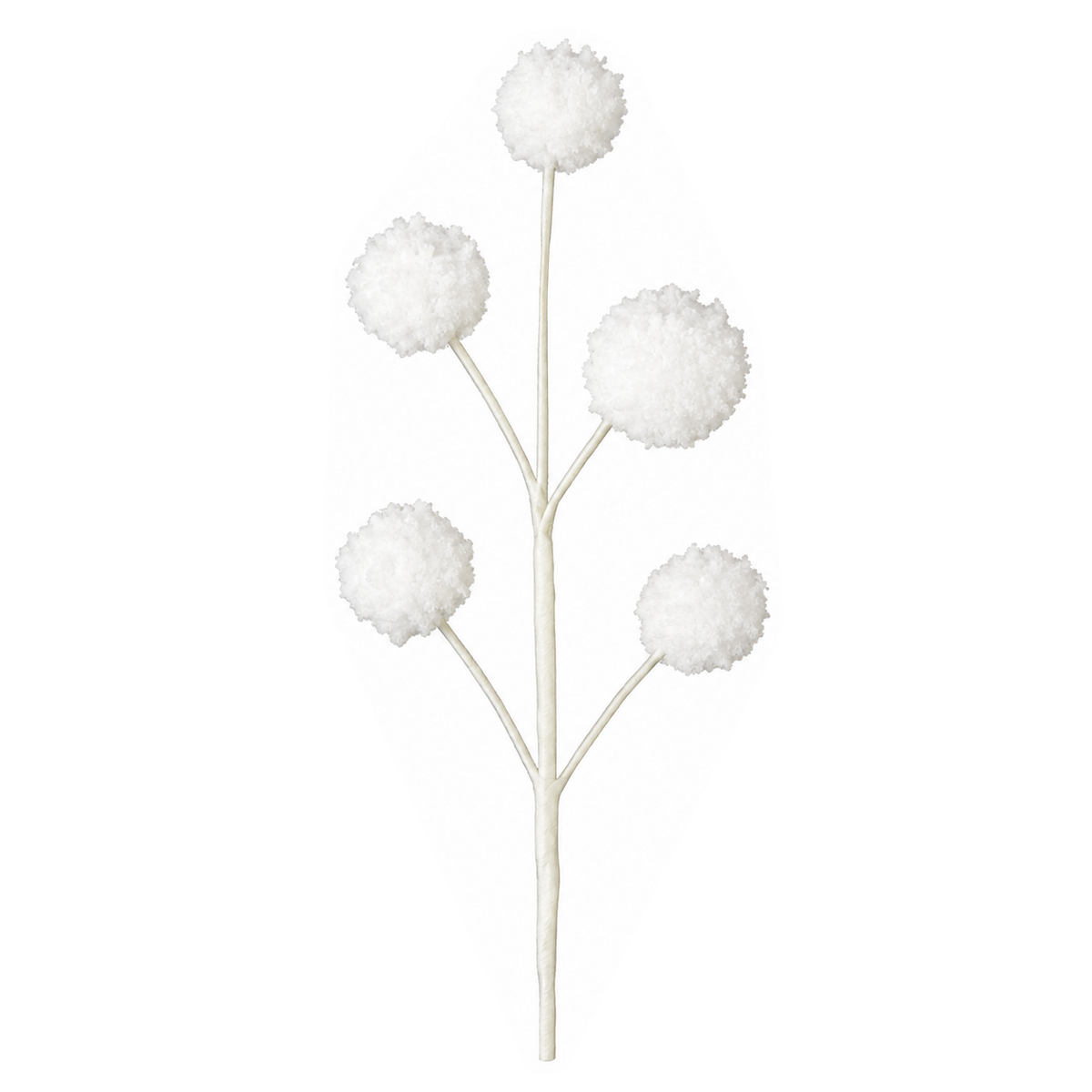 Tige de boules de neige – Ivoire