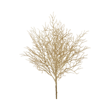 Tige de branches pailletées dorées 22''