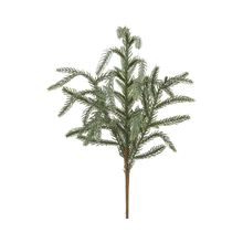 Tige de pin saule givré 20''