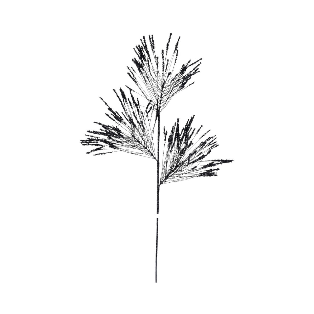 Tige de longues aiguilles 32" noir