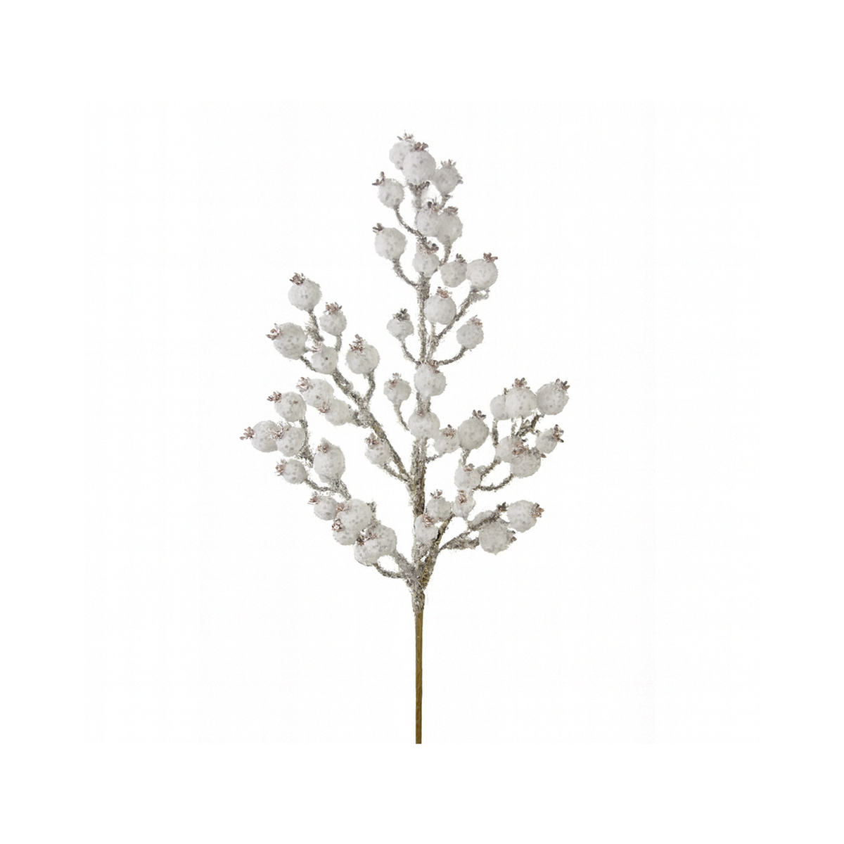 Tige de pommetier 25" blanc
