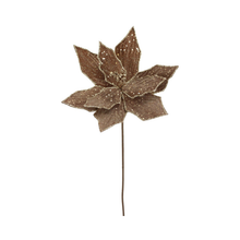 Tige de poinsettia brun 22"
